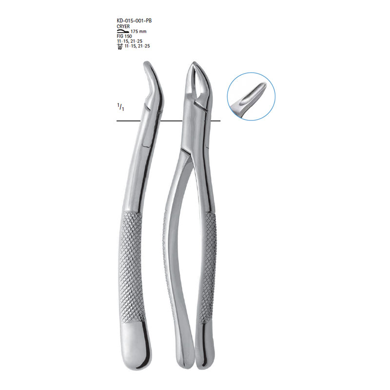 Extracting forceps # fig. 150 CRYER