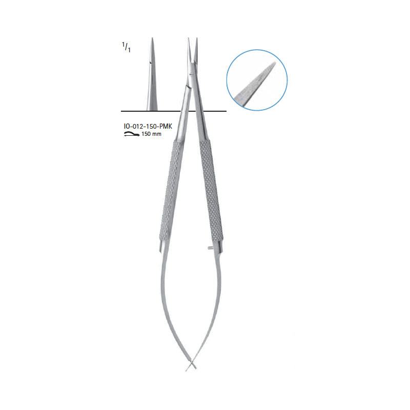 Microsurgical needle holder