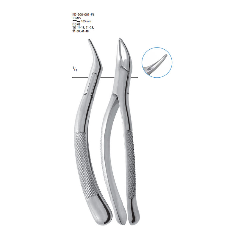 Extracting forcep - American pattern