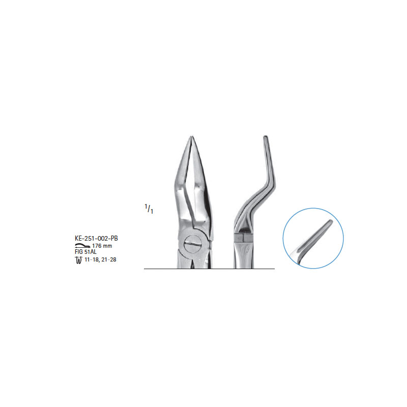 Extracting forceps # fig. 51AL