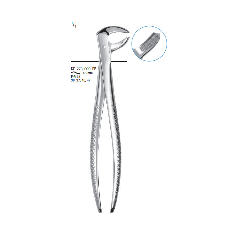 Extracting forceps # fig.73